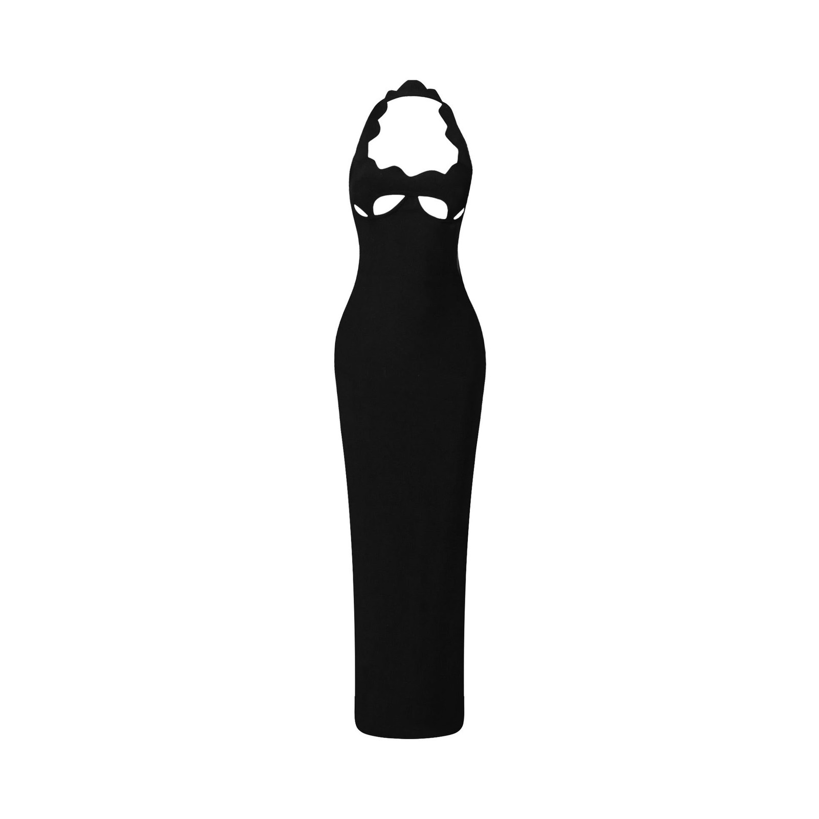 Yg Collection Gianna Halter Gown Black Xl New With Tags — image 2 of 7